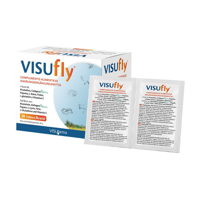 Visufly Pulver zum Schutz der Zellen vor oxidativem Stress, 30 St. Beutel