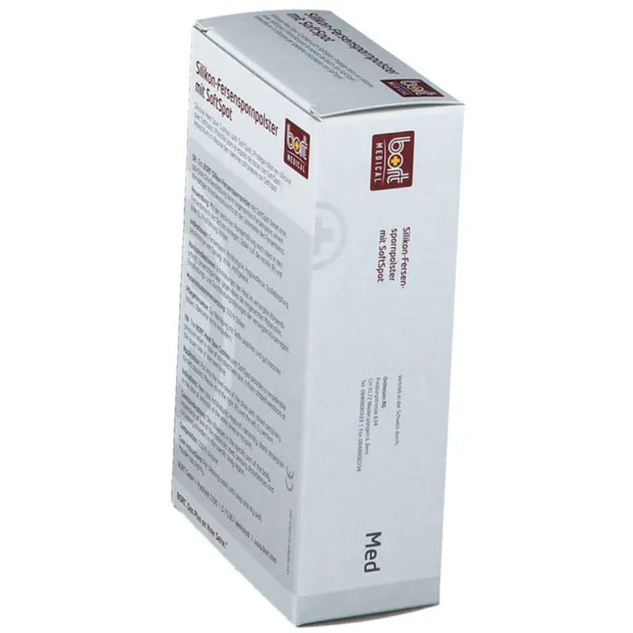Bort Silikon-Fersenspornpolster mit Softspot Gr.S, 2 pc Accessoire