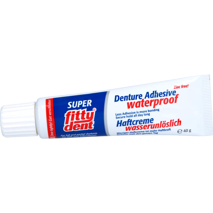 fittydent super Haftcreme wasserunlöslich, 40 g Crème