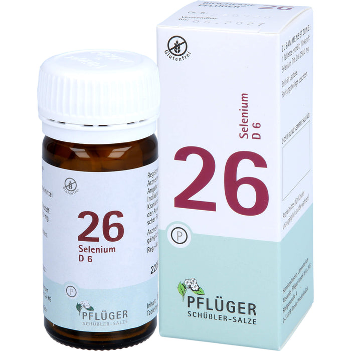 Pflüger Biochemie Nr.26 Selenium D6 Tabletten, 100 pcs. Tablets