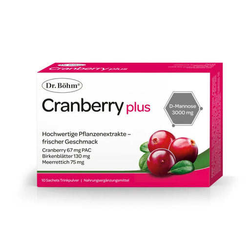 Dr. Böhm Cranberry plus, 10 St. Beutel