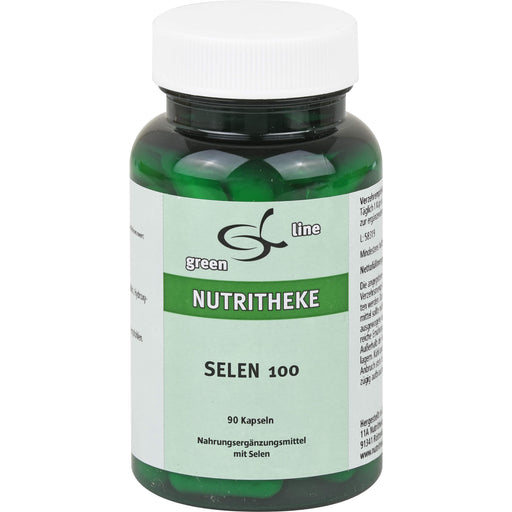 Green Line Nutritheke Selen 100 Kapseln, 90 St. Kapseln