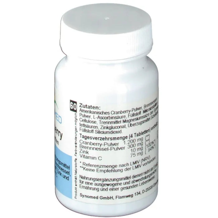 SYNOMED Cranberry Tabletten, 60 St. Tabletten