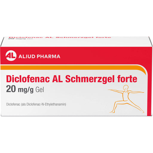 Diclofenac AL Schmerzgel forte 20 mg / g bei akutem Bewegungsschmerz nach stumpfem Trauma, 150 g Gel