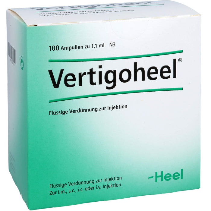 Vertigoheel® Flüssige Verdünnung zur Injektion, 100 St AMP