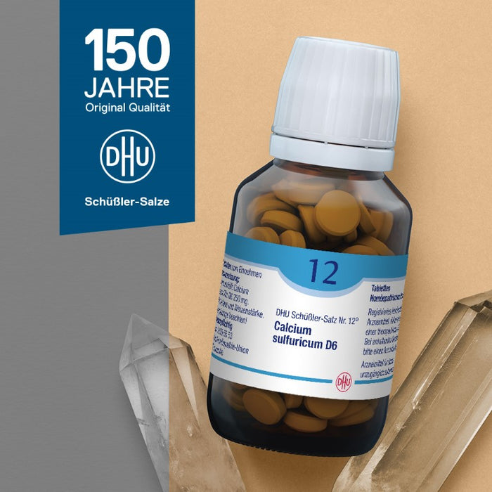 DHU Schüßler-Salz Nr. 12 Calcium sulfuricum D12, 200 pcs. Tablets