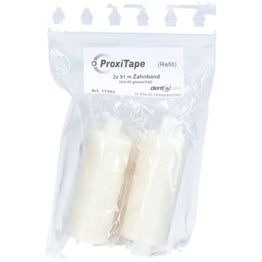 dent-o-care ProxiTape 2 x 91 m Zahnband (leicht gewachst) Nachfüllpackung, 2 St. Zahnband