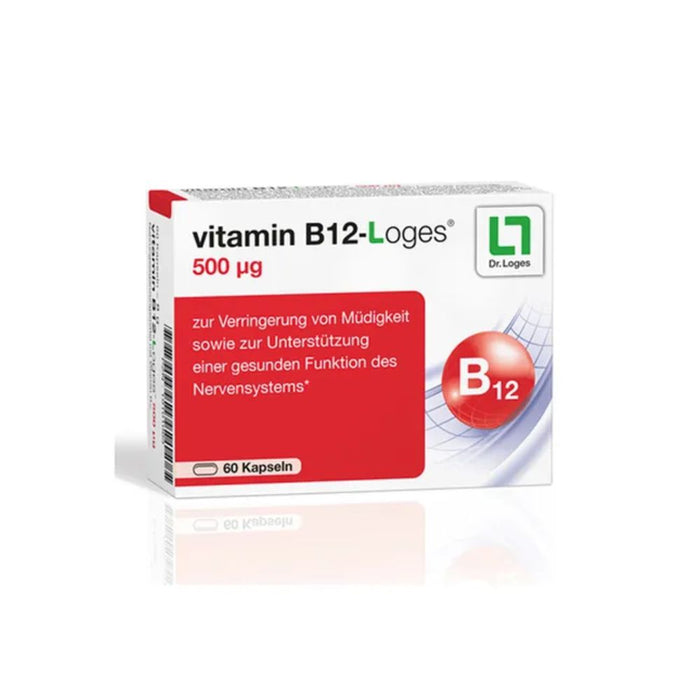 Vitamin B12-Loges 500 ug Kapseln, 60 St. Kapseln