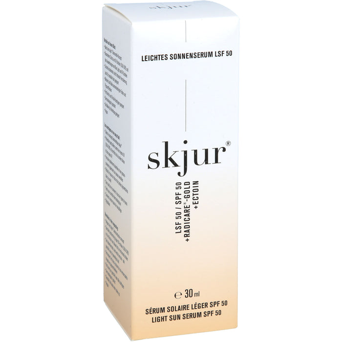 Skjur leichtes Sonnenserum LSF 50, 30 ml Lösung