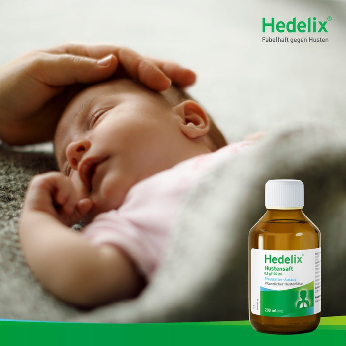 Hedelix Hustensaft – sanft und wirkungsvoll, 200 ml Solution