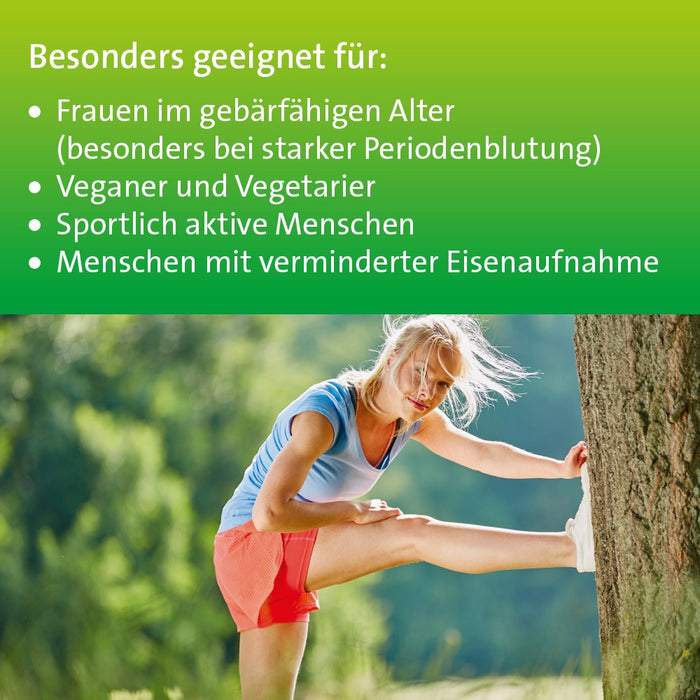 Eisen + C Hevert pflanzlich, 60 St. Kapseln