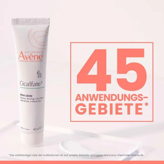 Avène Cicalfate+ Repair-Creme repariert,  beruhigt und schützt empfindliche, irritierte Haut, 40 ml Cream