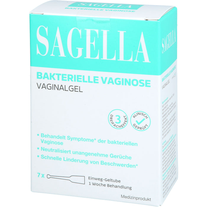 Sagella Vaginalgel gegen bakterielle Vaginose, 7 pcs. Pack
