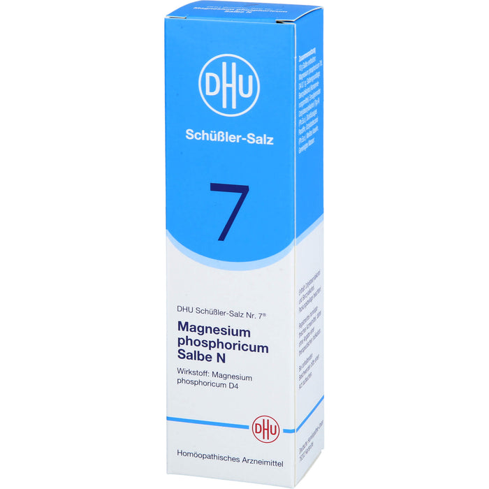 DHU Schüßler-Salz Nr. 7 Magnesium phosphoricum D4 – Das Mineralsalz der Muskeln und Nerven – das Original, 50 g Onguent