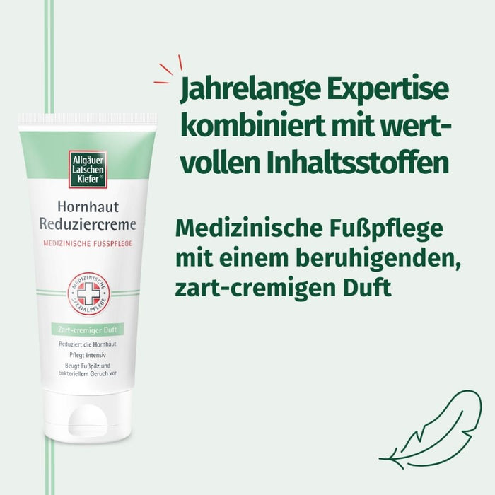 Allgäuer Latschenkiefer Hornhaut Reduziercreme Cremig, 100 ml Crème