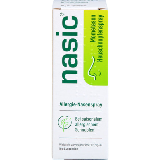 Nasic Mometason Heuschnupfenspray 50 Mikrogramm/Sprühstoß, 18 g Spray