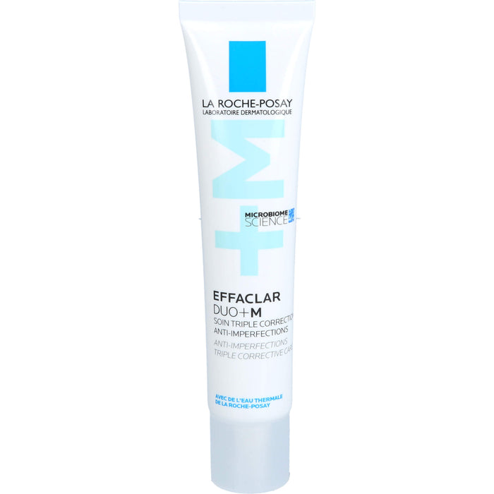 La Roche-Posay Effaclar Duo+M dreifach tiefenwirksame Pflege gegen Unreinheiten, 40 ml Cream