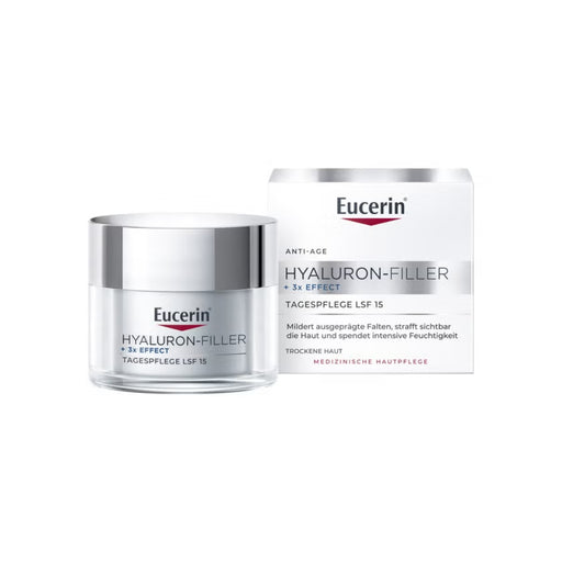 Eucerin Hyaluron-Filler Tagespflege für trockene Haut, 50 ml Creme