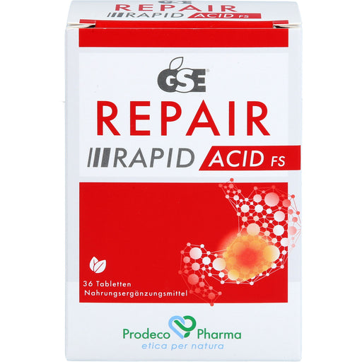 GSE Repair Rapid Acid FS Tabletten, 36 St. Tabletten
