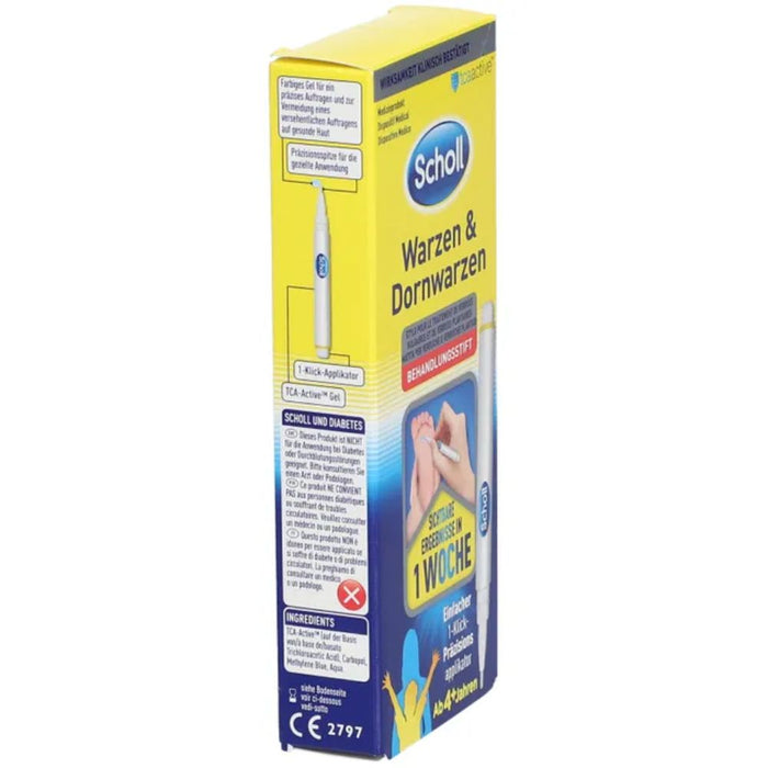 Scholl Warzen & Dornwarzen Behandlungsstift, 2 g Stift