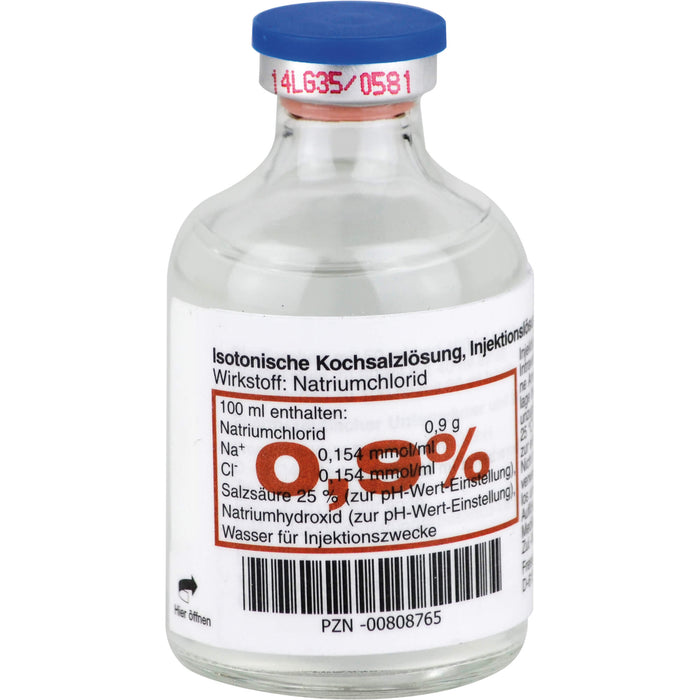 Isotonische Kochsalzlösung, Injektionslösung Fresenius 0,9% i.d. 100 ml Freka Fl., 20X50 ml ILO