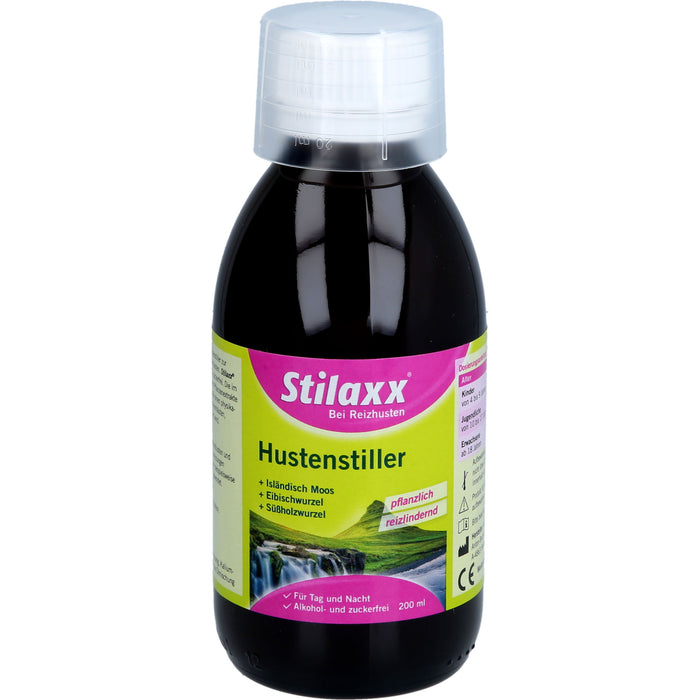 Stilaxx Hustenstiller Isländisch Moos Erwachsene, 200 ml Lösung