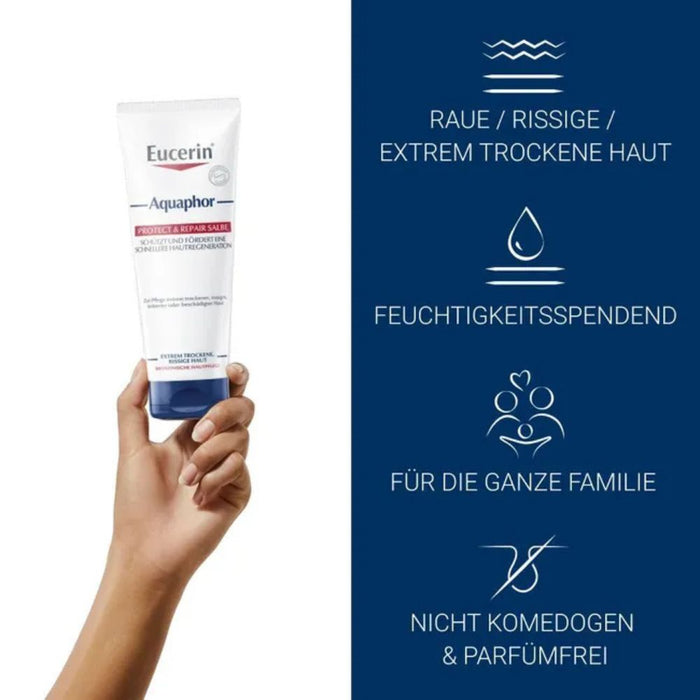 Eucerin Aquaphor Protect & Repair Salbe, 220 ml Ointment