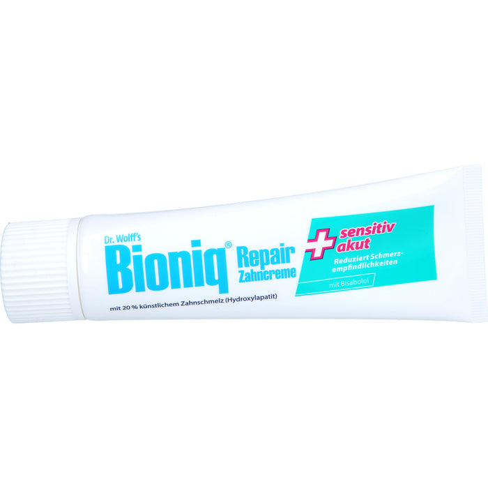Dr. Wolff's Bioniq Repair-Zahncreme sensitiv akut, 75 ml Zahncreme