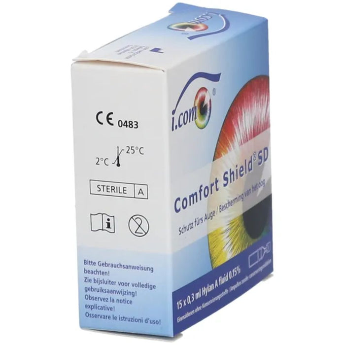 i.com Comfort Shield SD Schutz fürs Auge Lösung, 5 pc Ampoules