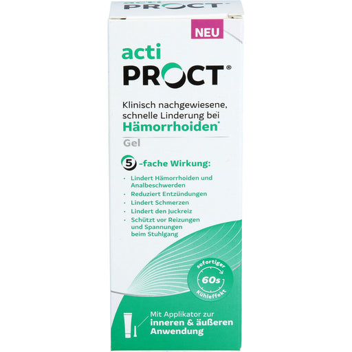 ActiProct Gel kühlend zur Behandlung von Hämorrhoiden, 30 g Gel