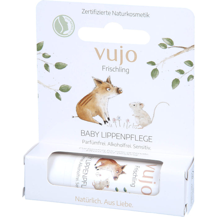 Vujo Frischling Baby Lippenpflege, 4.6 g Stift